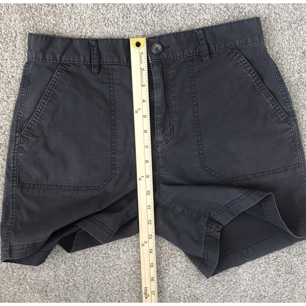 Eddie Bauer Shorts Women's 6 Gray Ripstop Specially Dyed Outdoor Hiking Casual - Picture 14 of 14